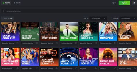 live casino ethereum.